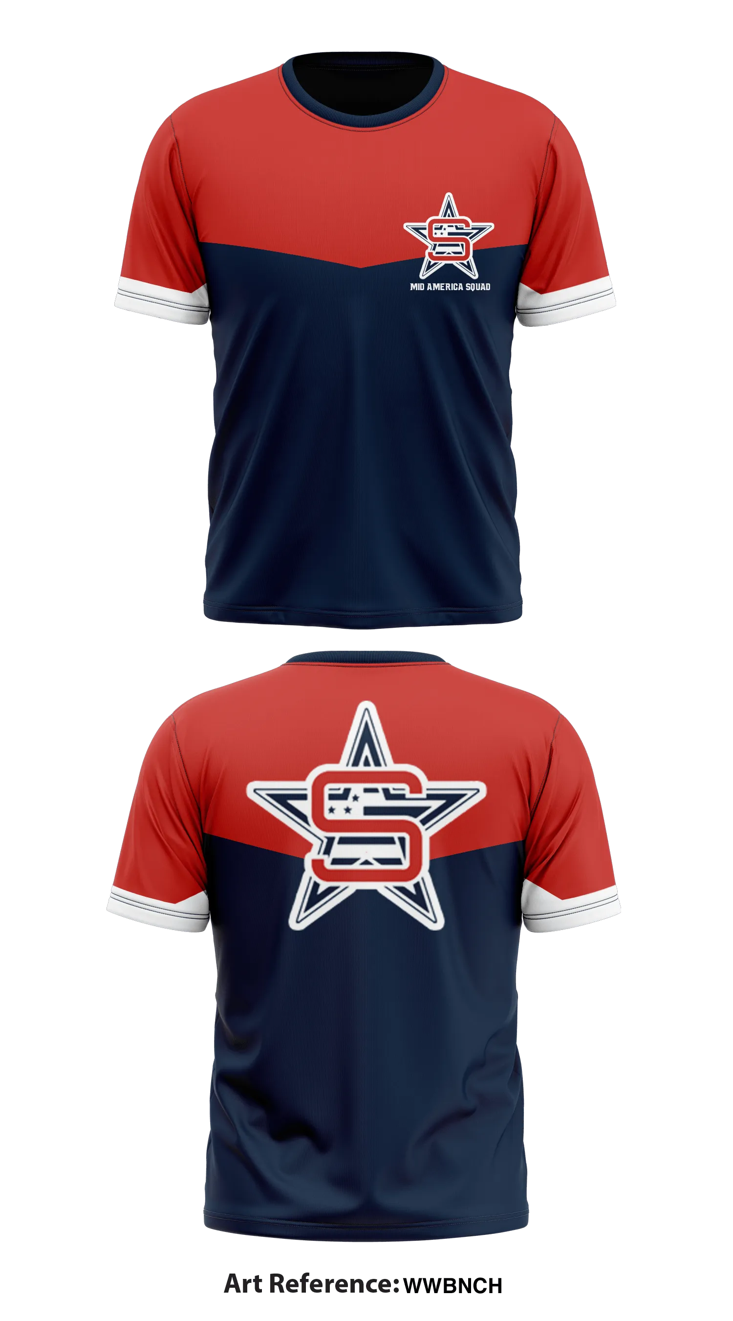 Mid America Squad Core Men's SS Performance Tee - Wwbnch