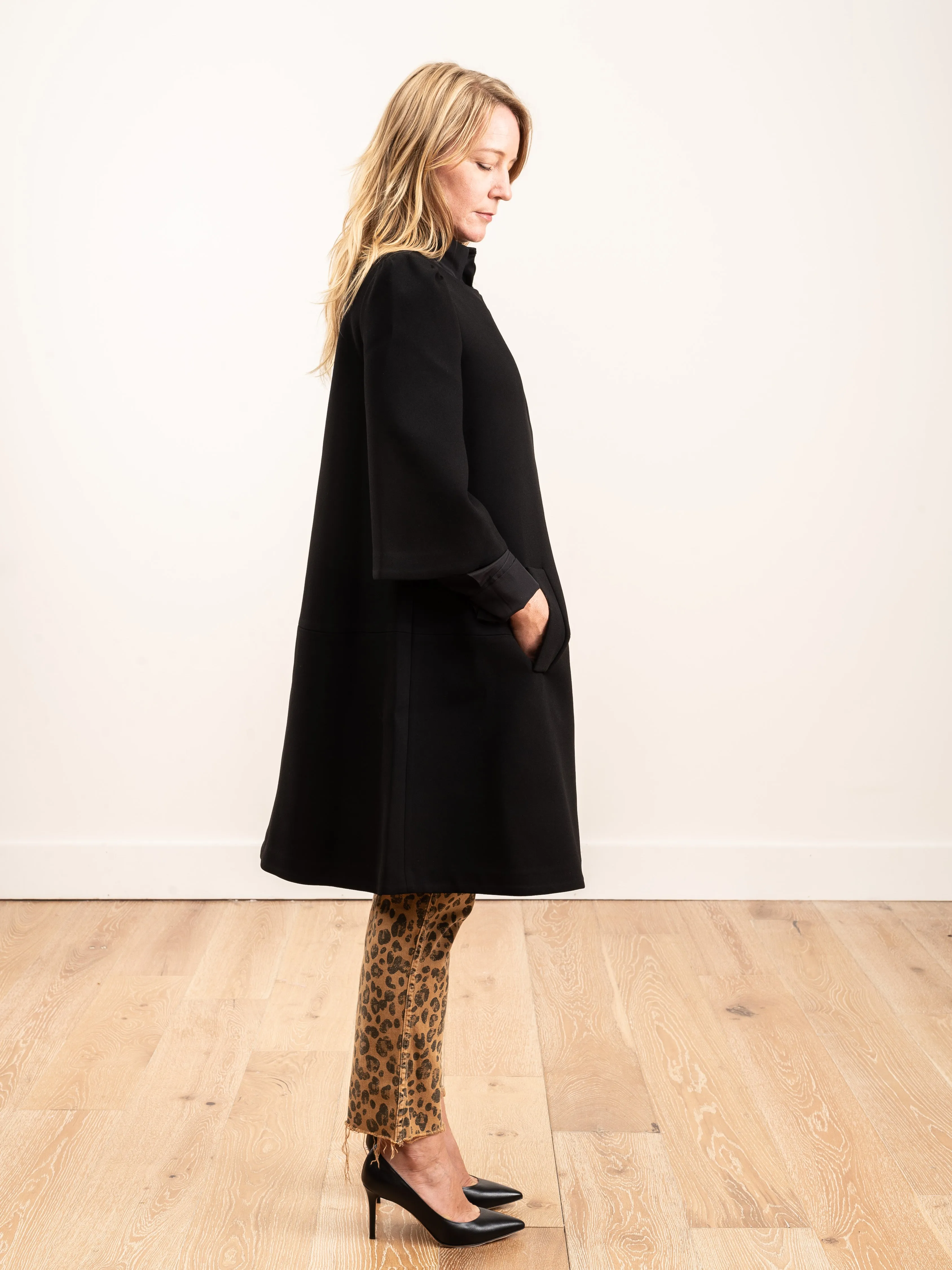 mid-length coat