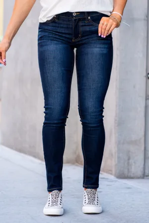 Mitchell Mid Rise Super Skinny