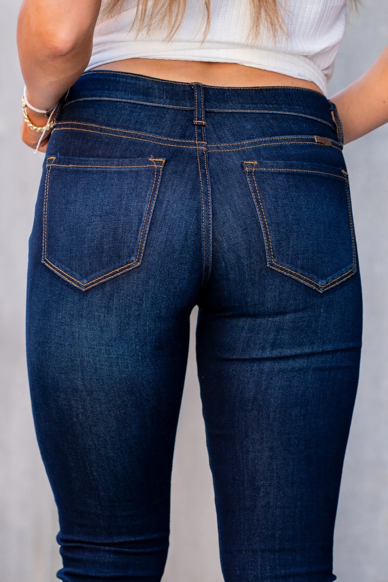 Mitchell Mid Rise Super Skinny