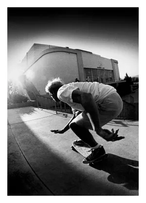 Natas Kaupas Landing from Stair Sequence Mid-1980s