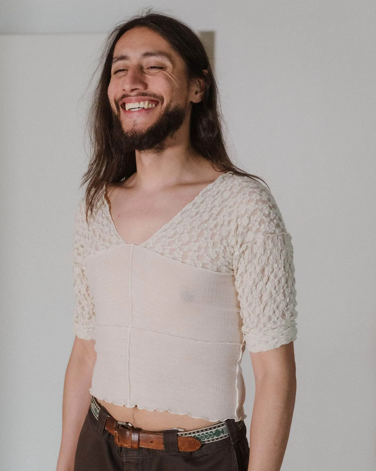 Nehru Long Sleeve Tee