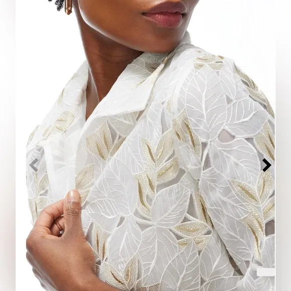 NEW Chico’s Travelers Lace Short Jacket NWT