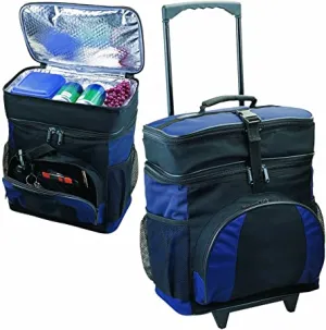 New Deluxe Wheeled Duffle Cooler Bag, Branded Tiffany Park Homes, Retails $120  Note: 1 side of plastic handle has a small crack still works fine-could tape it