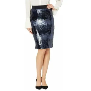 New Vince Camuto Women's Ombre Sequin Pencil Mini Skirt