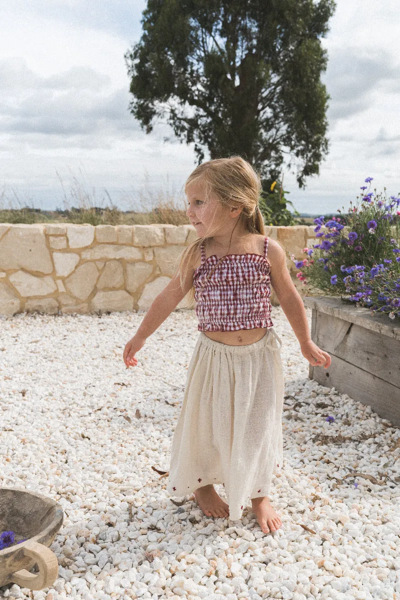 Posie Skirt - Natural