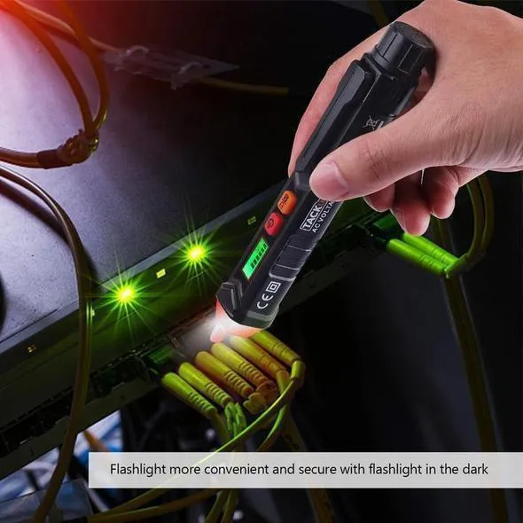 Pragmatist--AC/DC Voltage Test Pencil, 12V/48V-1000V Voltage Sensitivity Electric Compact Pen