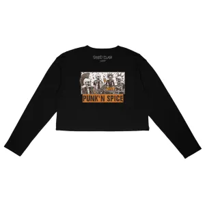 Punk'n Spice - Long Sleeve Crop Top