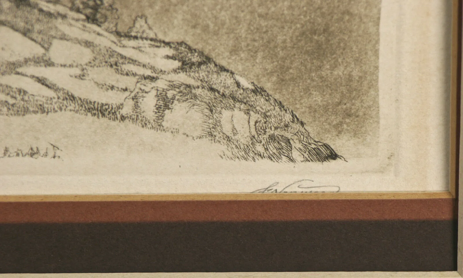 "The Wizard's Journey" By Franklin Norwood Signed Limited Ed. #67/300 Etching