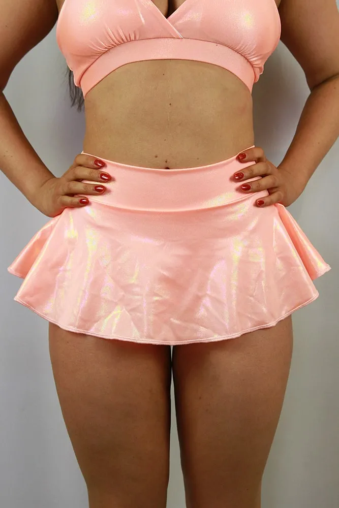Rarr Mid Waisted Skort - Black Sparkle