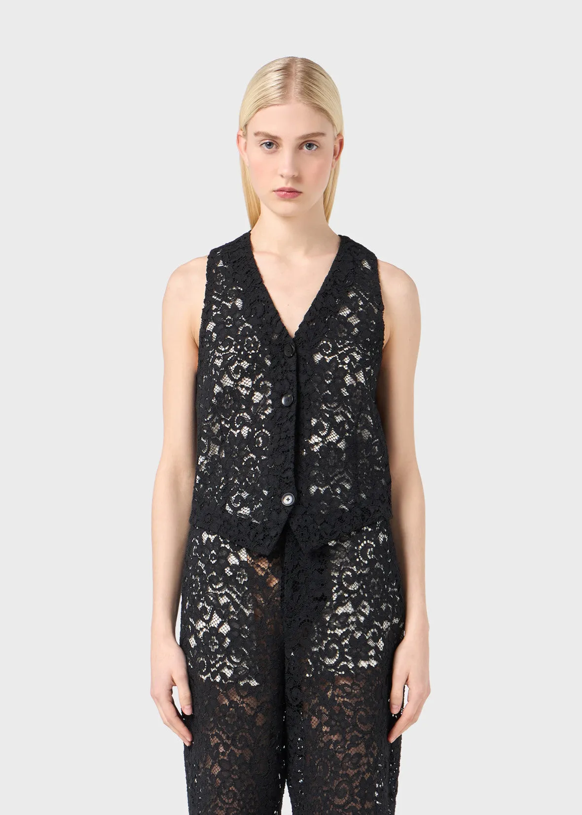 Rébrodé Lace Vest