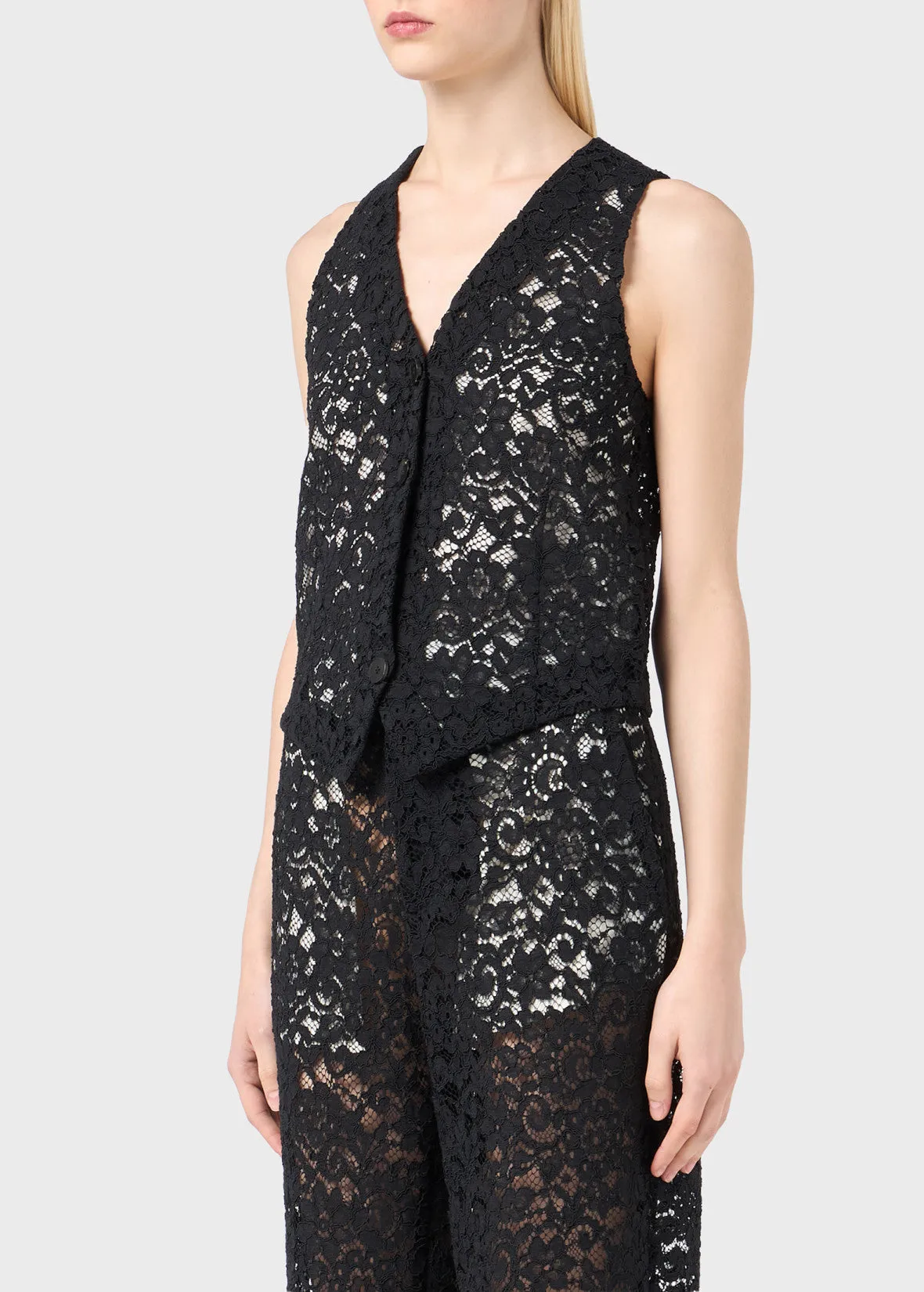 Rébrodé Lace Vest
