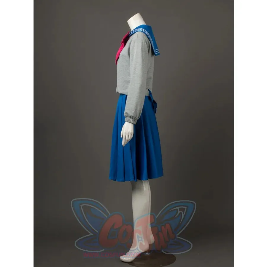 【READY TO SHIP】Sailor Crystal Sailor Mercury Ami Mizuno Cosplay School Uniform mp003720