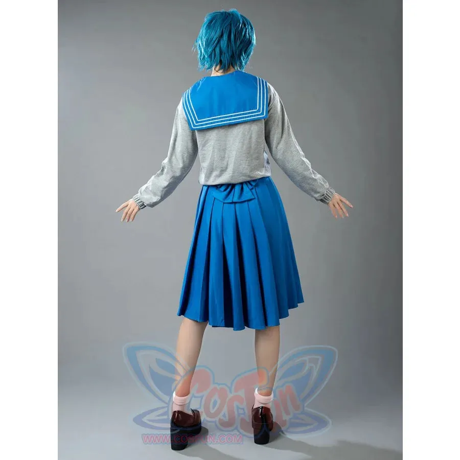 【READY TO SHIP】Sailor Crystal Sailor Mercury Ami Mizuno Cosplay School Uniform mp003720
