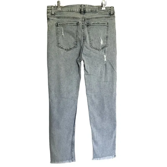 Revice Jeans Dream Fit / Runway | Size 32 | Mid High Rise Distressed Button Fly