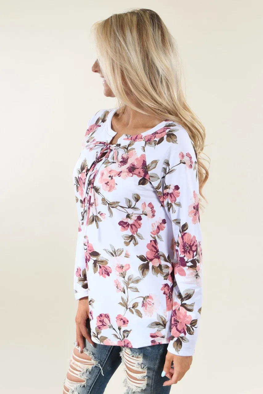 Romance is the Name Floral Top
