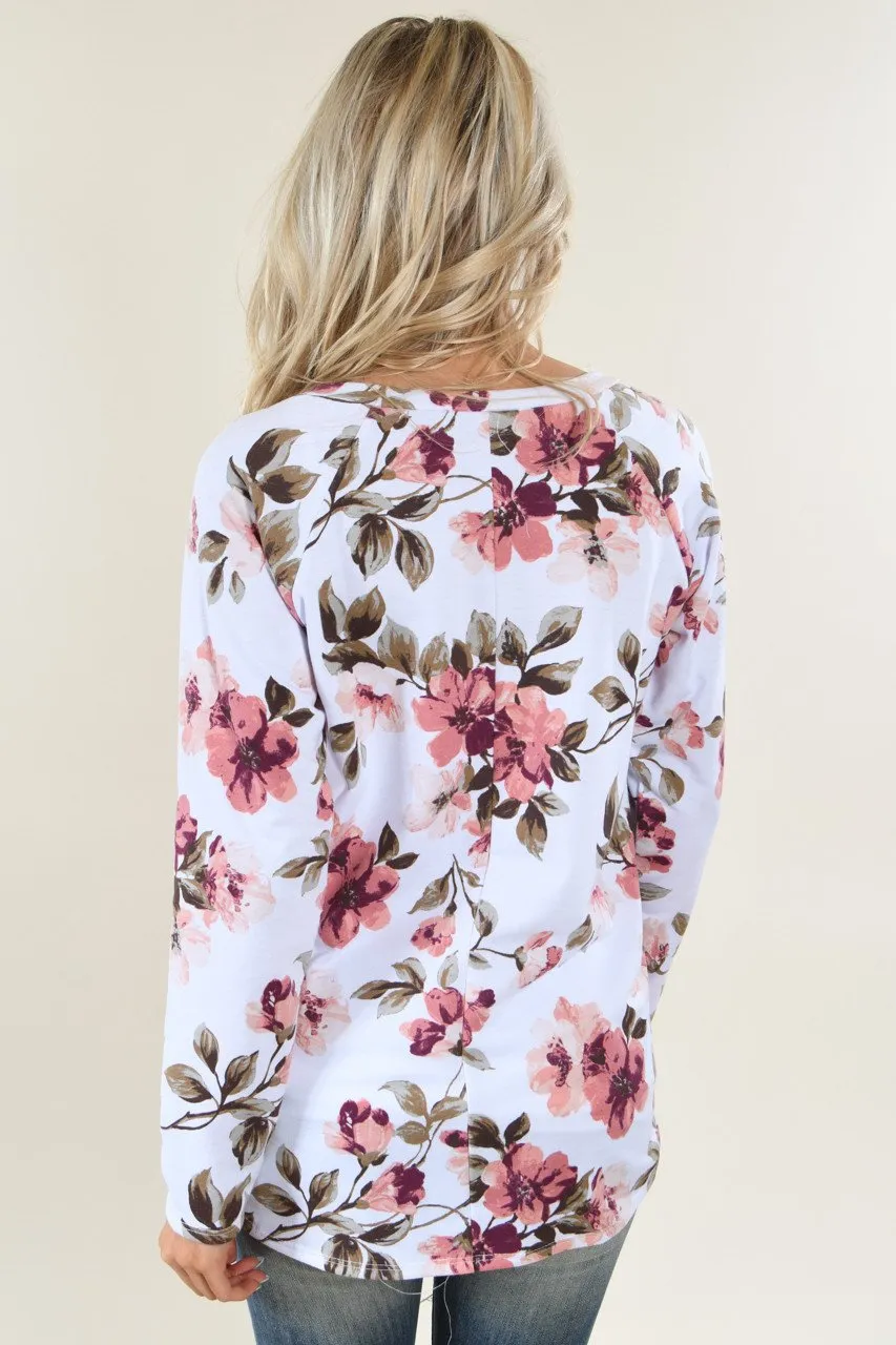 Romance is the Name Floral Top