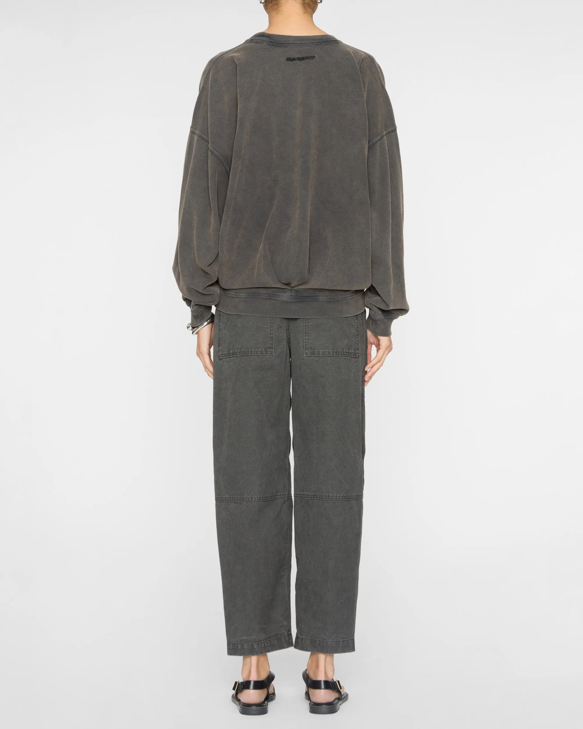 Sauria Sweatshirt in Faded Black