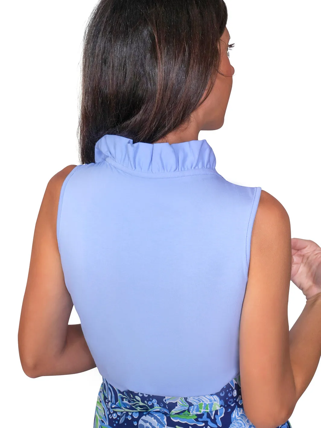 Sissy Ruffle Tank Top Peri