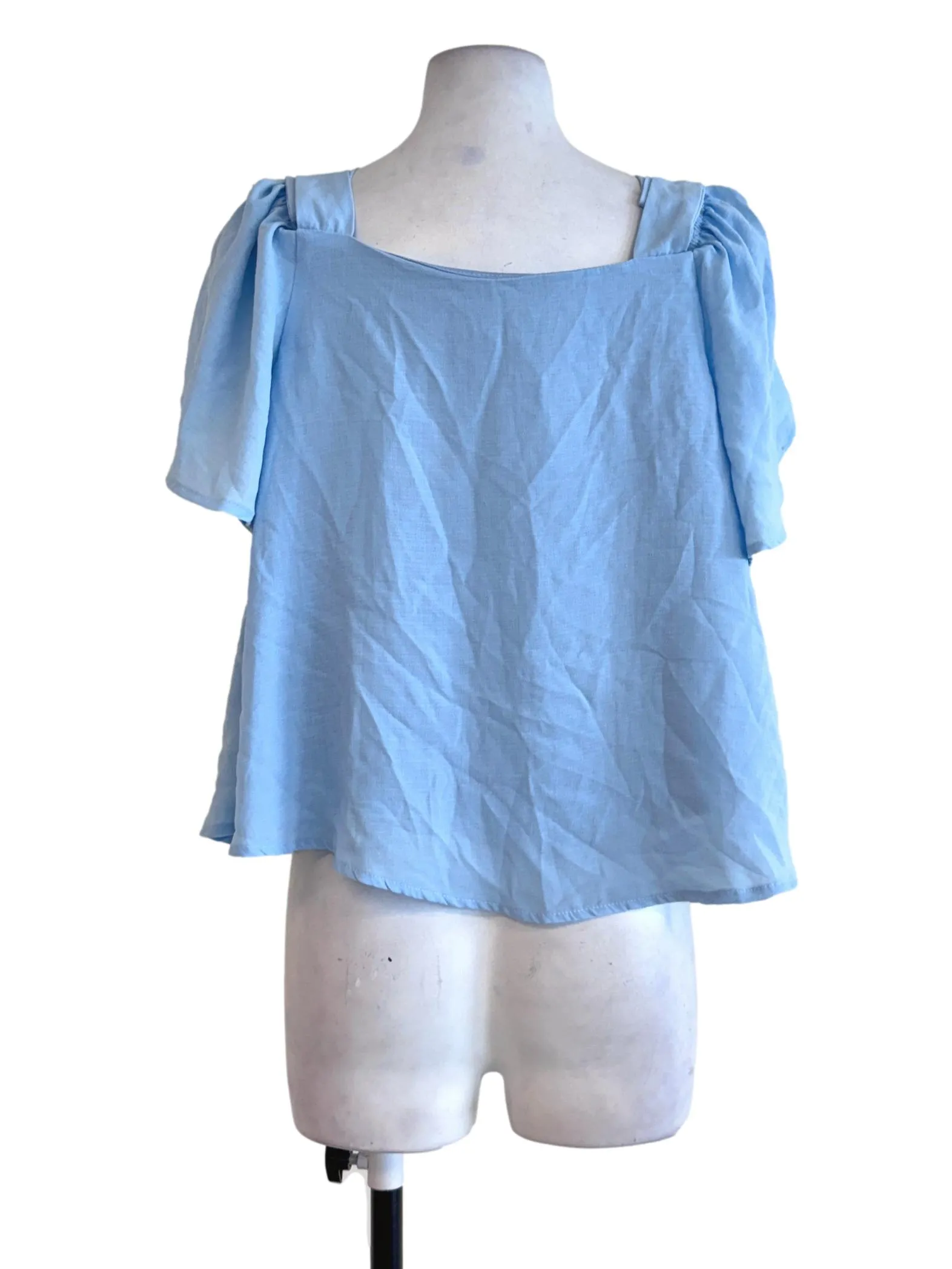 Sky Blue Plain Top