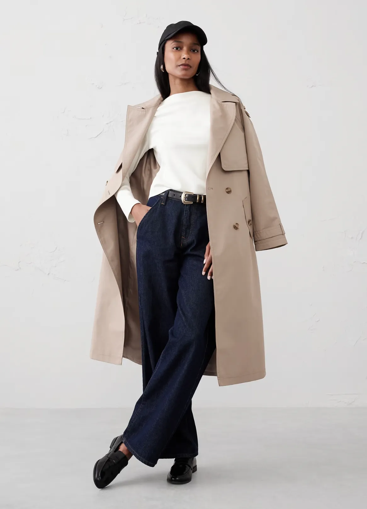 Soft Pleated Boatneck Top