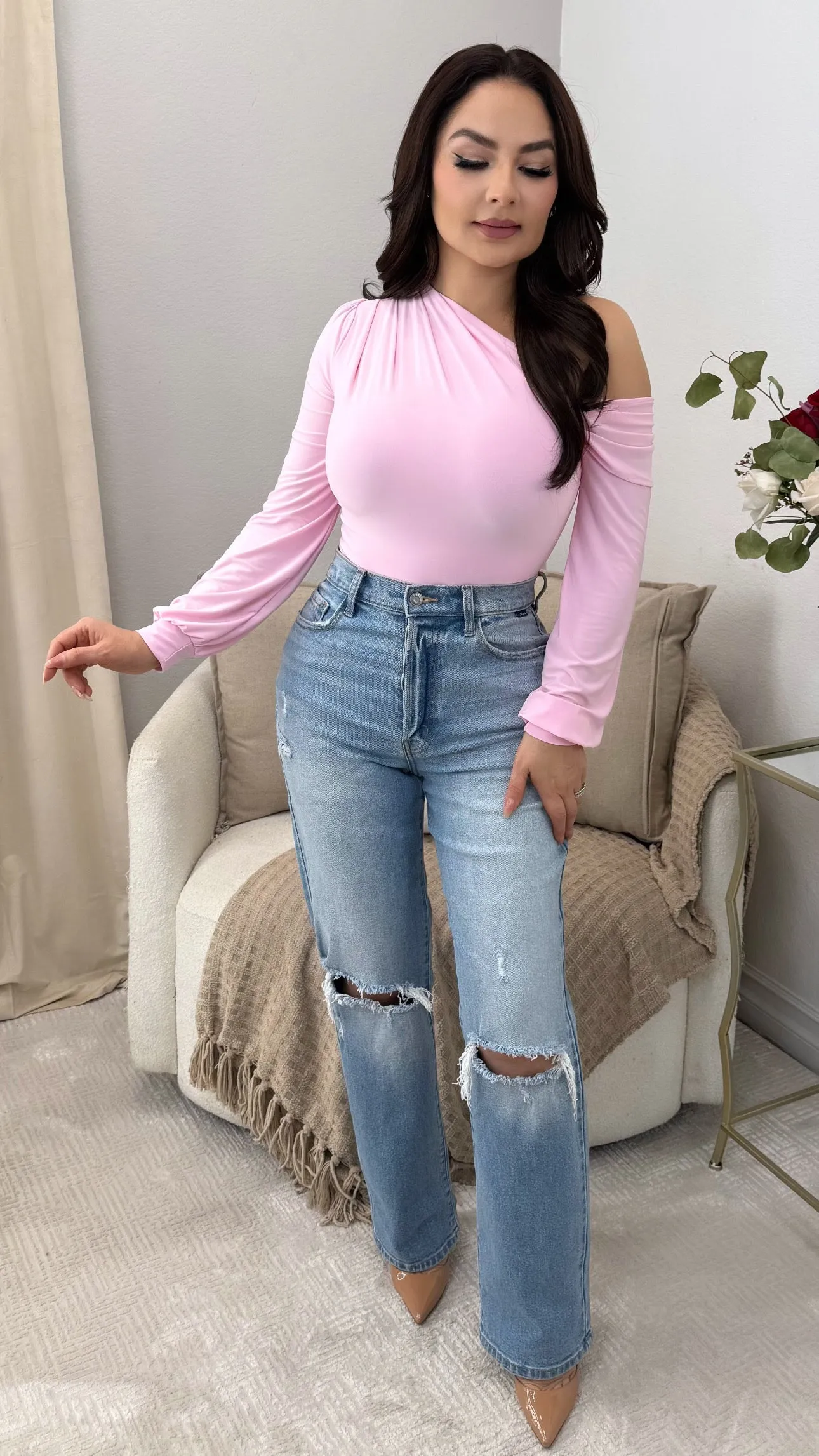 SONIA PINK BODYSUIT