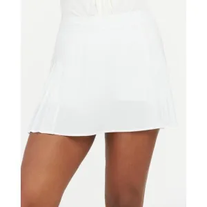 Spanx Booty Boost Pleated White Skort Women’s Plus Size 1X