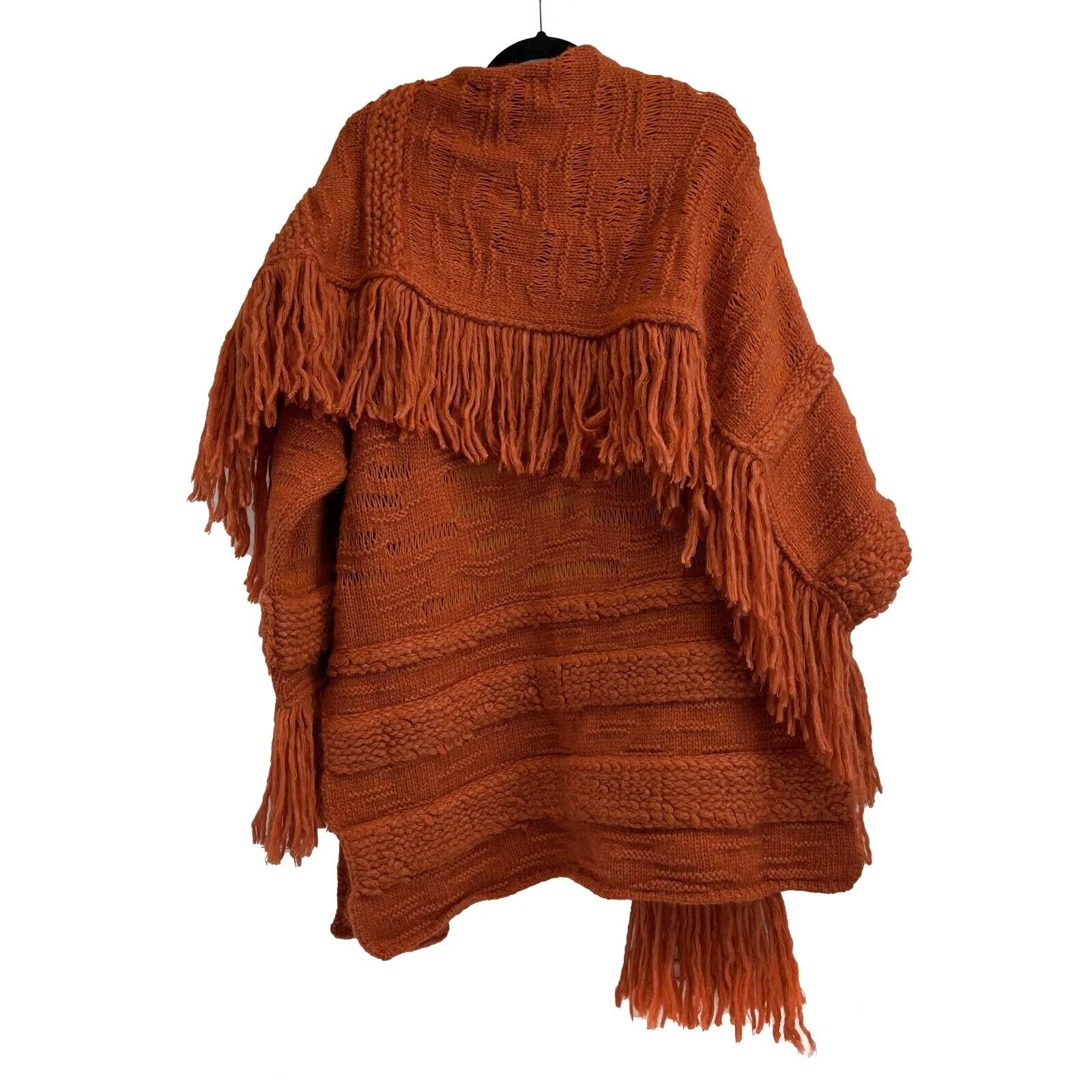 Stella McCartney - NWT F/W 22-23 Tangerine Alpaca Fringe Jacket - Size S