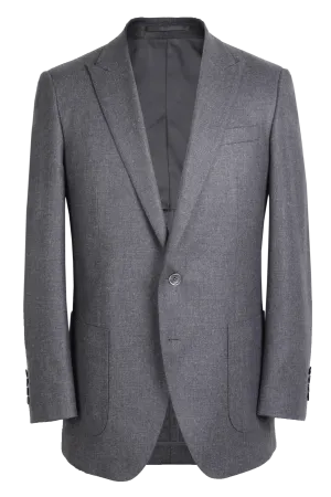The Arnold Jacket - Core Grey Hopsack