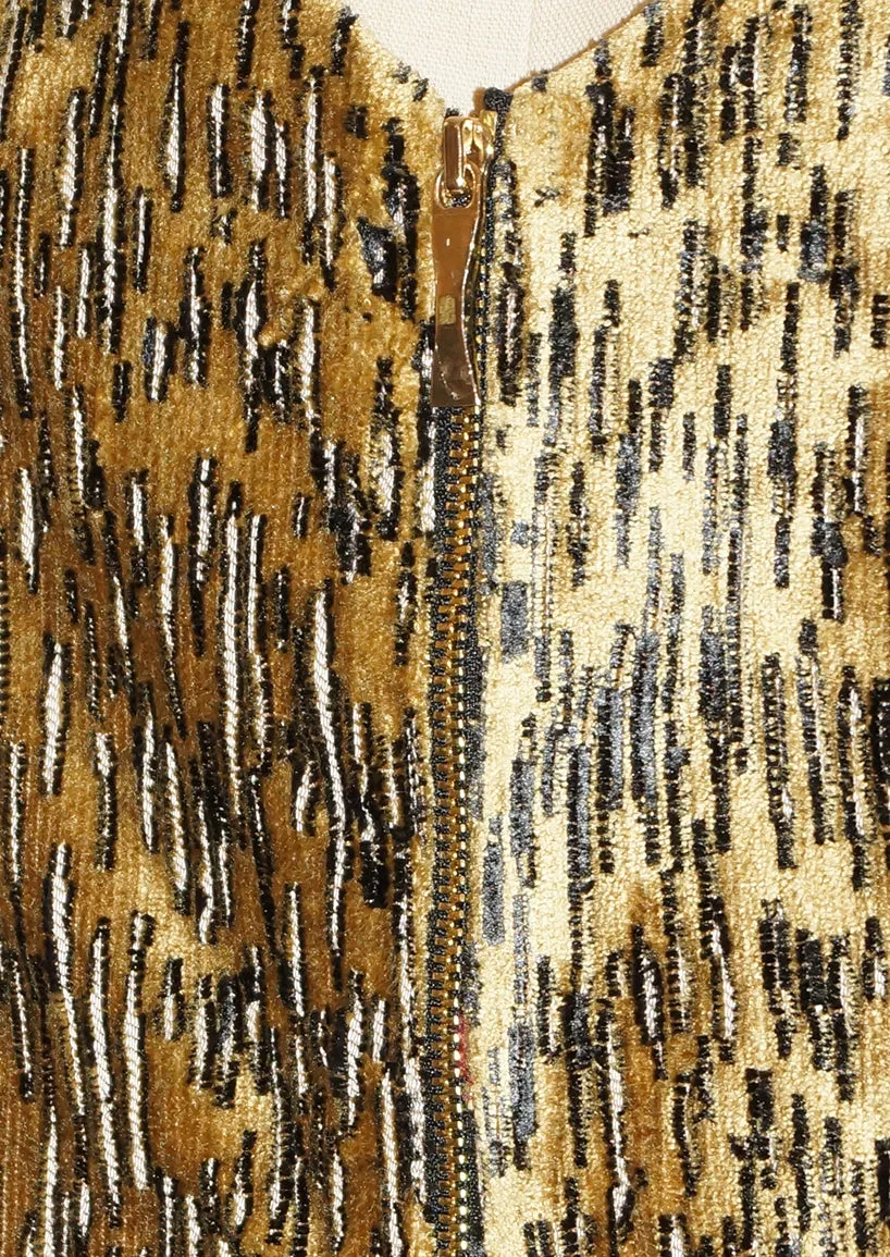 The Laura Dress- Gold Multi