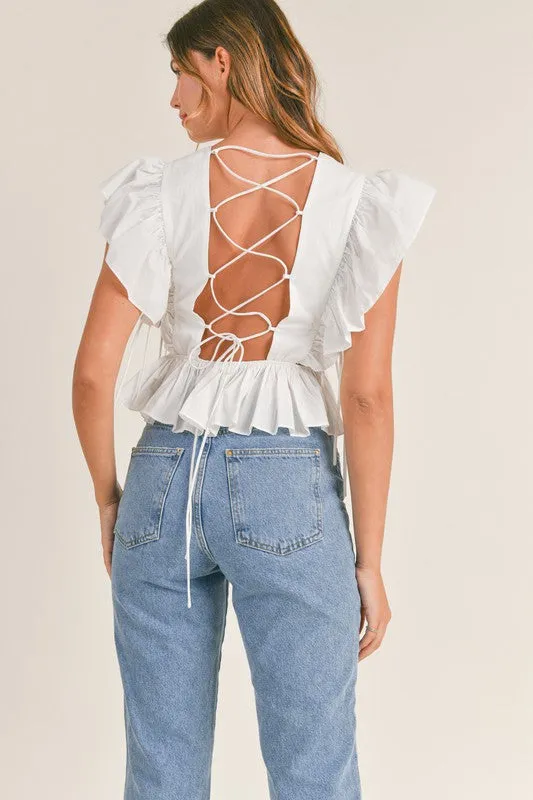 The Oddie top- White