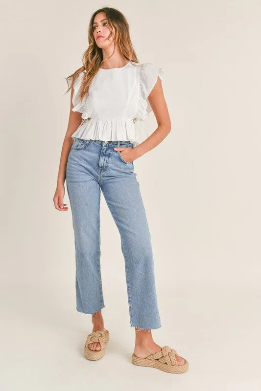 The Oddie top- White