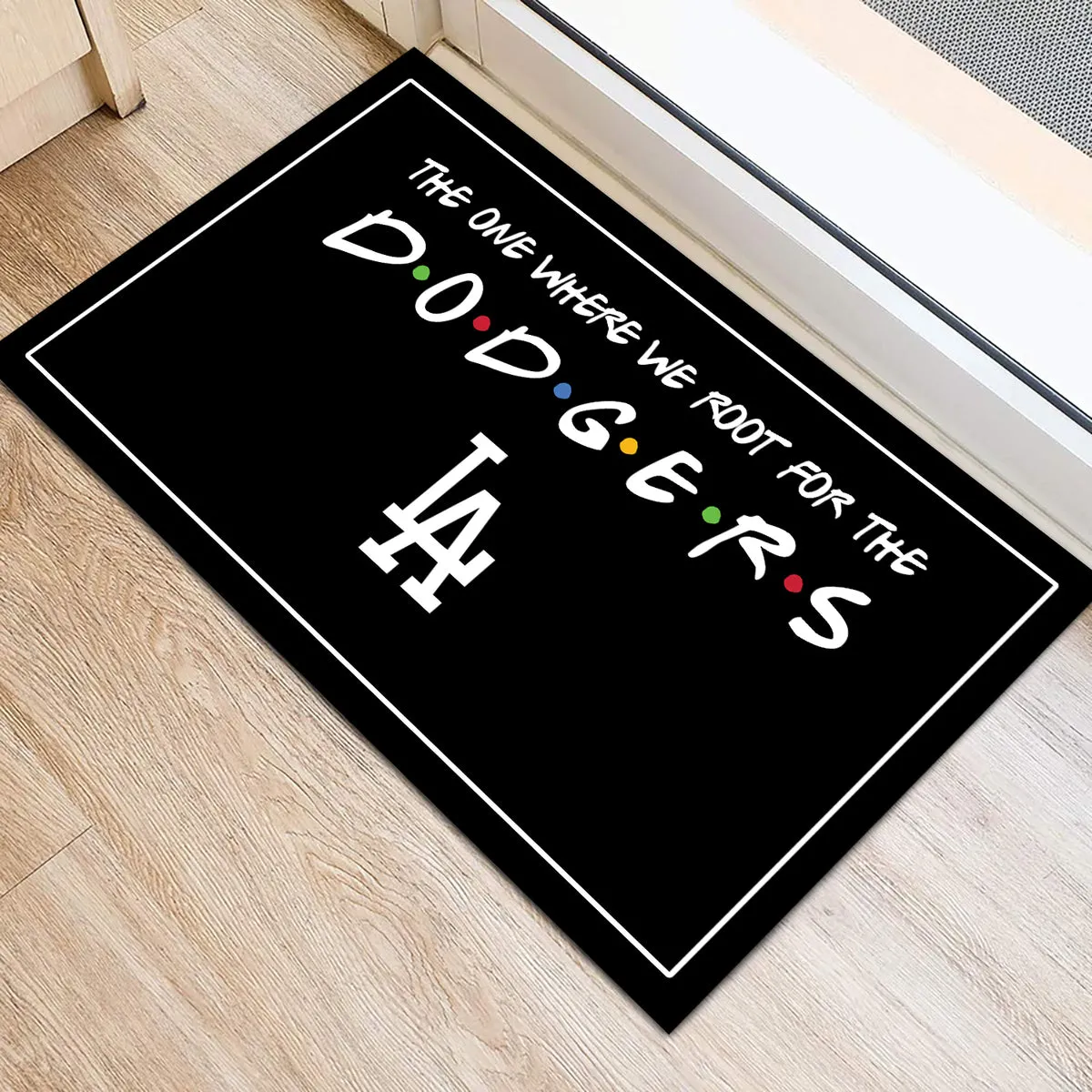 The One Where We Root For The LADG - Anti Slip Indoor Doormat