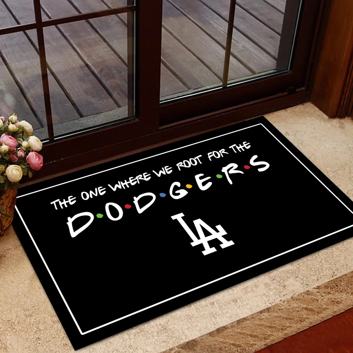 The One Where We Root For The LADG - Anti Slip Indoor Doormat