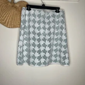 Tory Burch Blue and White Skirt Pencil Skirt