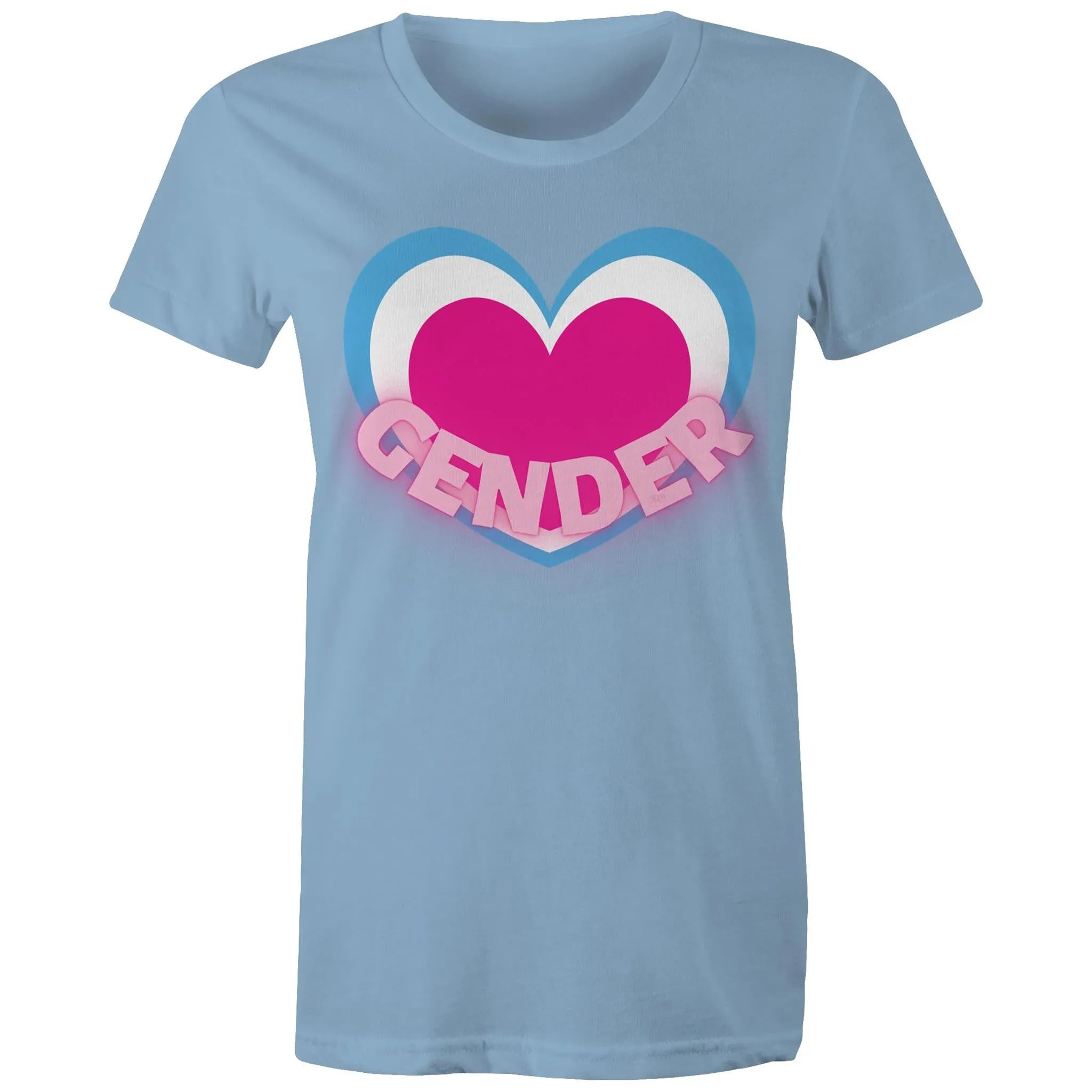 Trans Pride Australia Gender T-Shirt Female (T009)