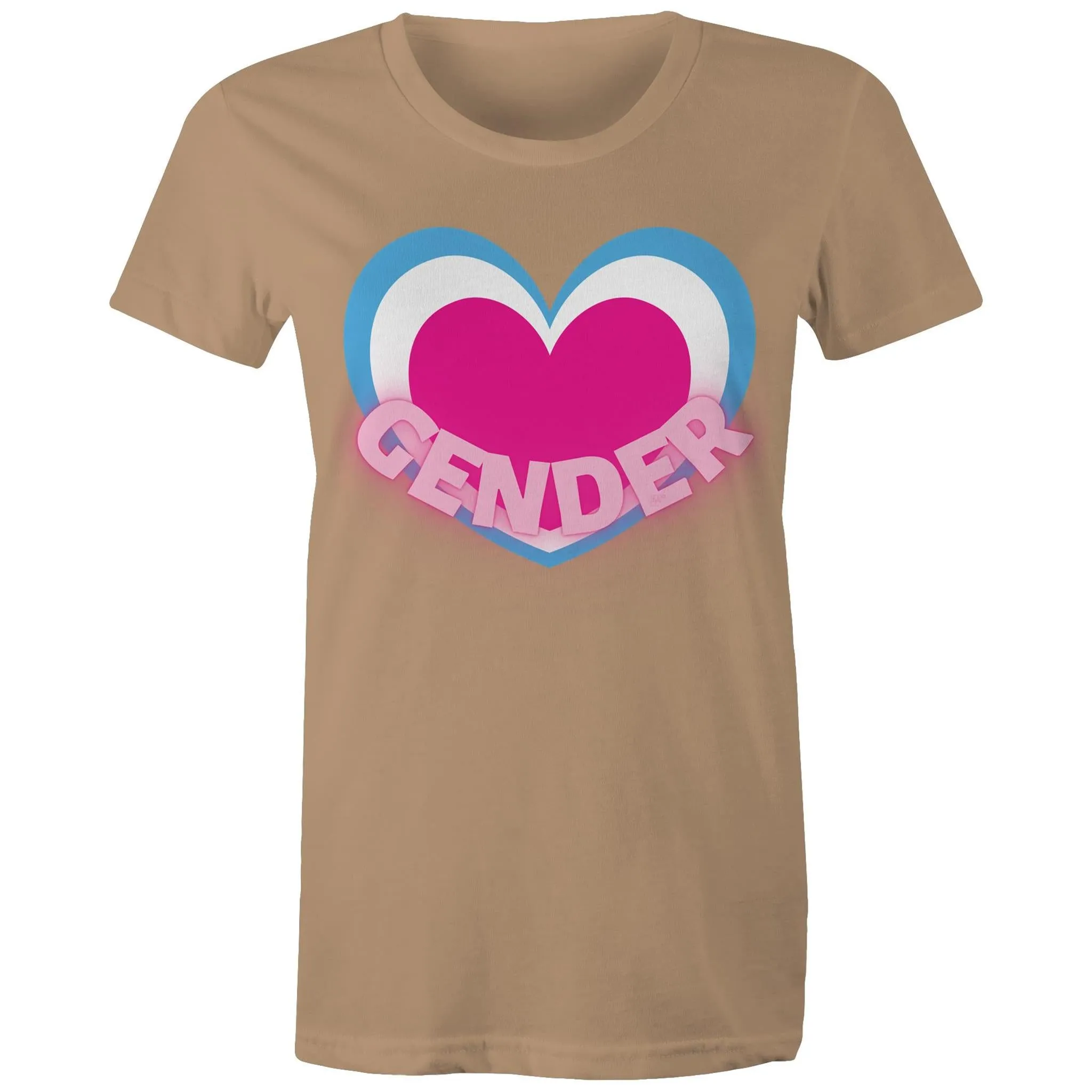 Trans Pride Australia Gender T-Shirt Female (T009)