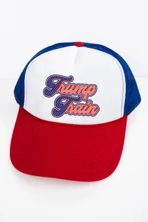 Trump Train Otto Red, White, & Blue Mid Profile Trucker Hat