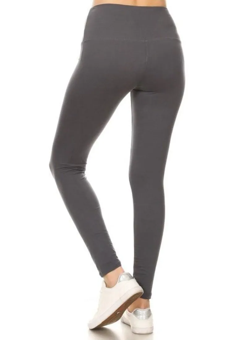 Ultra Soft 5” Waist Leggings Reg-Plus sizes