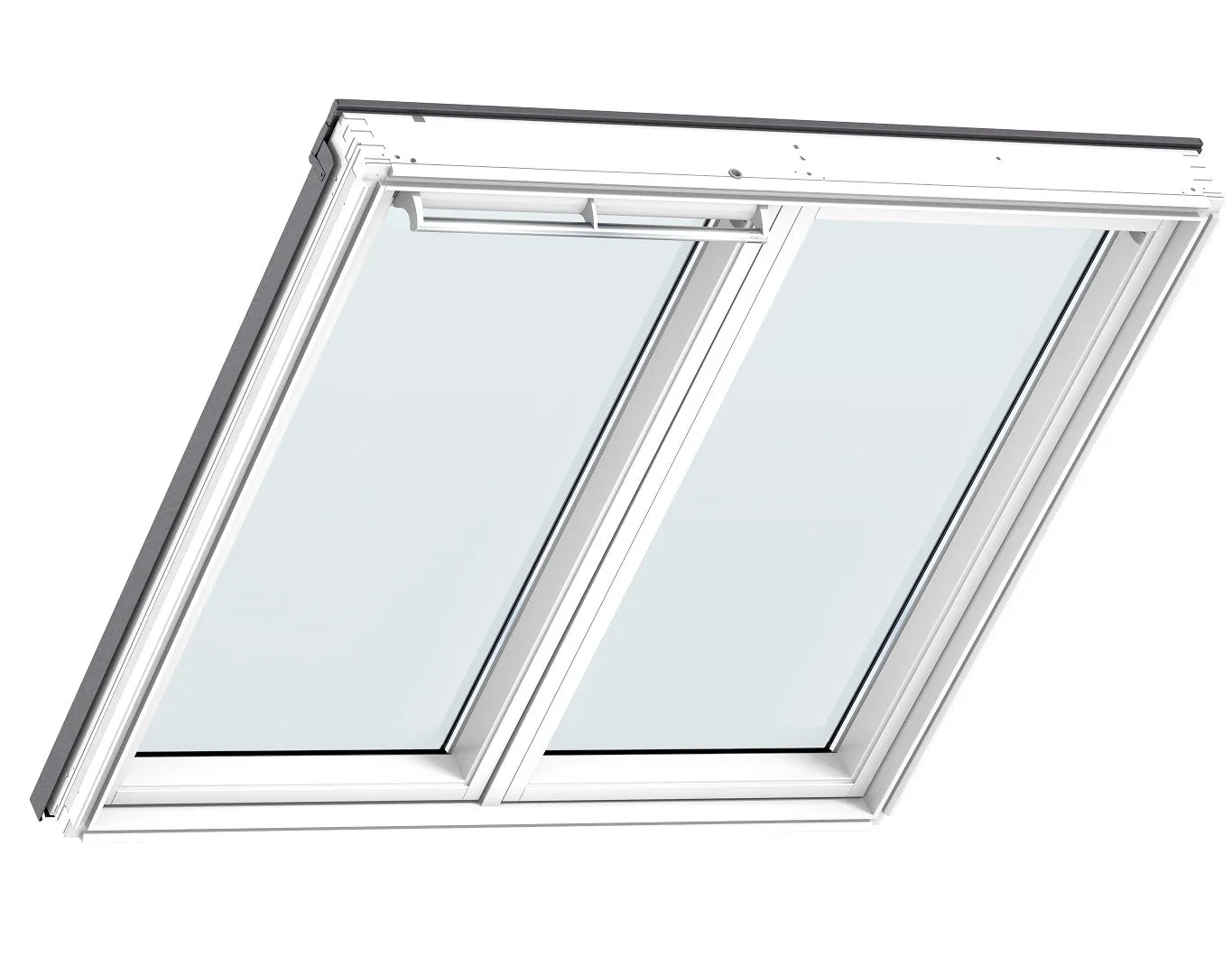 VELUX GPLS MMK06 2070 2-in-1 Double Glazed Top-Hung Window (151 x 118cm)