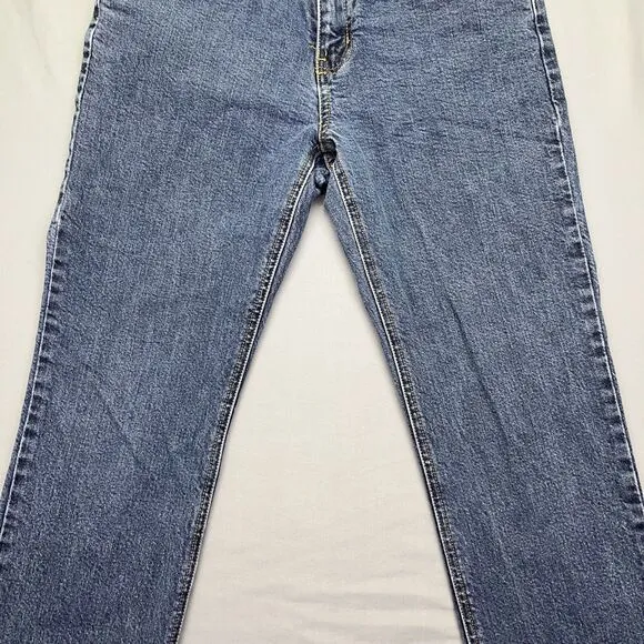 Vintage 2001 Women's Gap Jeans Boot Cut Mid Rise Stretch Size 6‎
