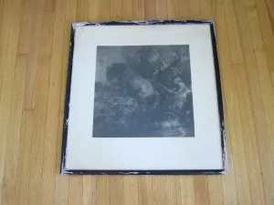 Vintage Realistic Pencil Drawing  by Frederic Gruger for Walter Lang