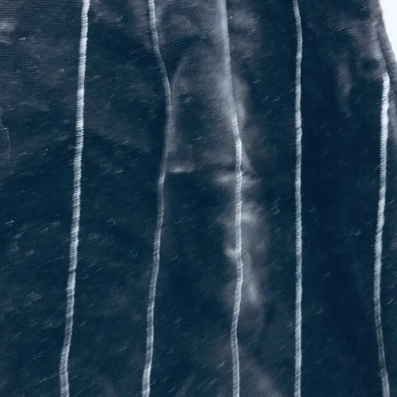 vintage velvet pinstripe skirt Erreuno Milano