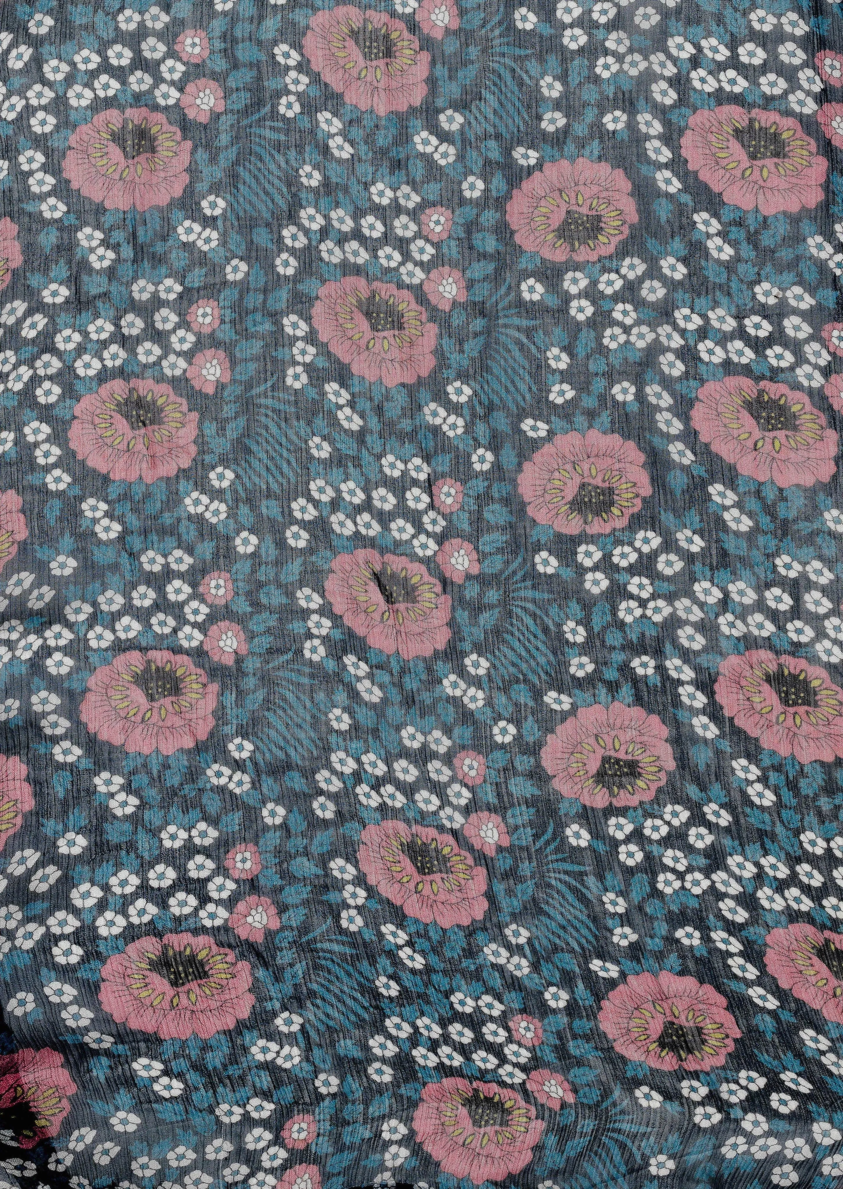 Violet Top | Vintage Flowers