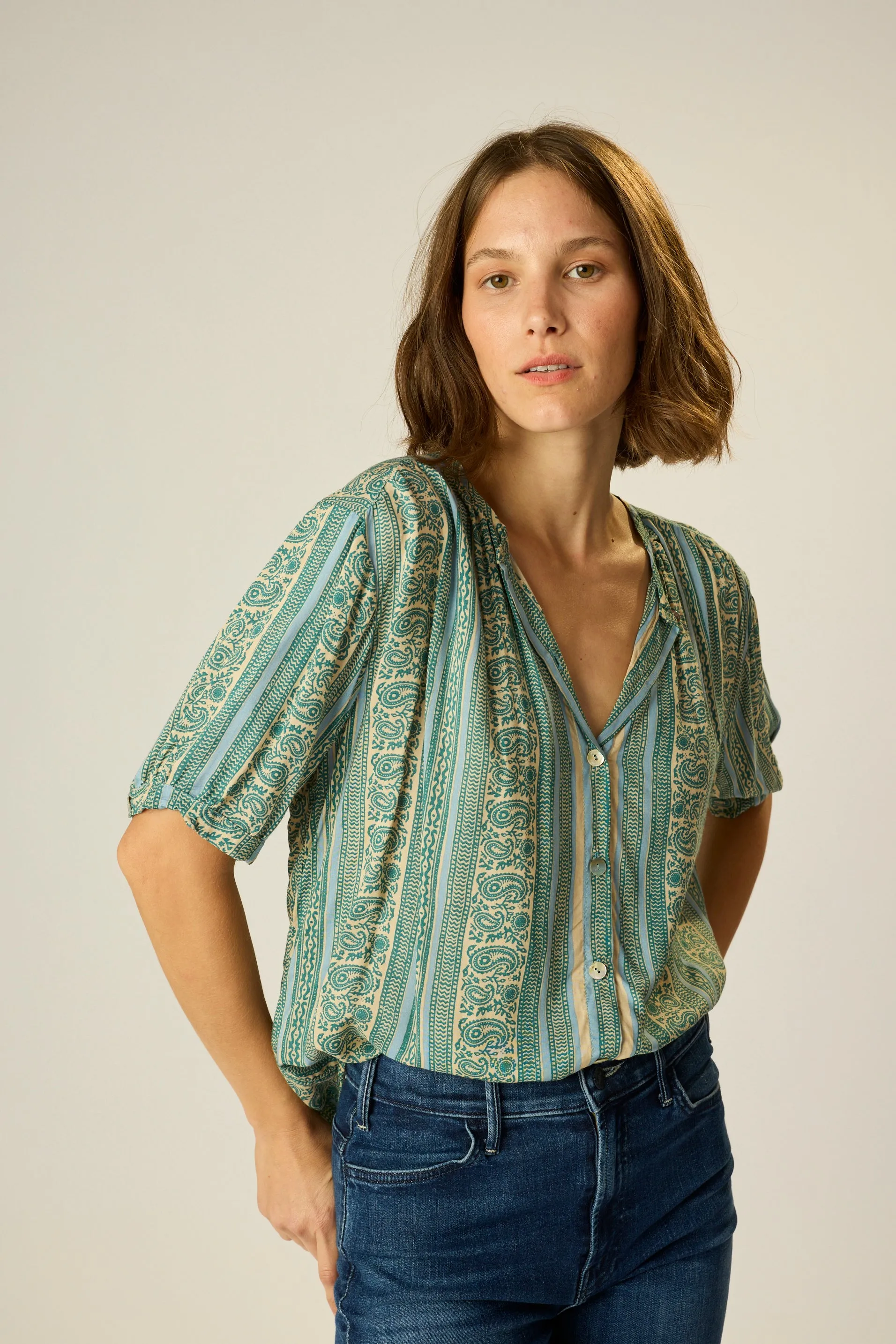 VIOLET TOP
