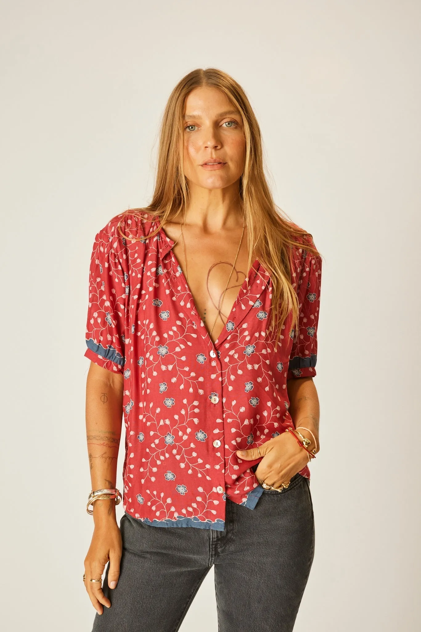 VIOLET TOP