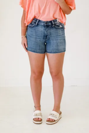 Way Back When Denim Judy Blue Shorts