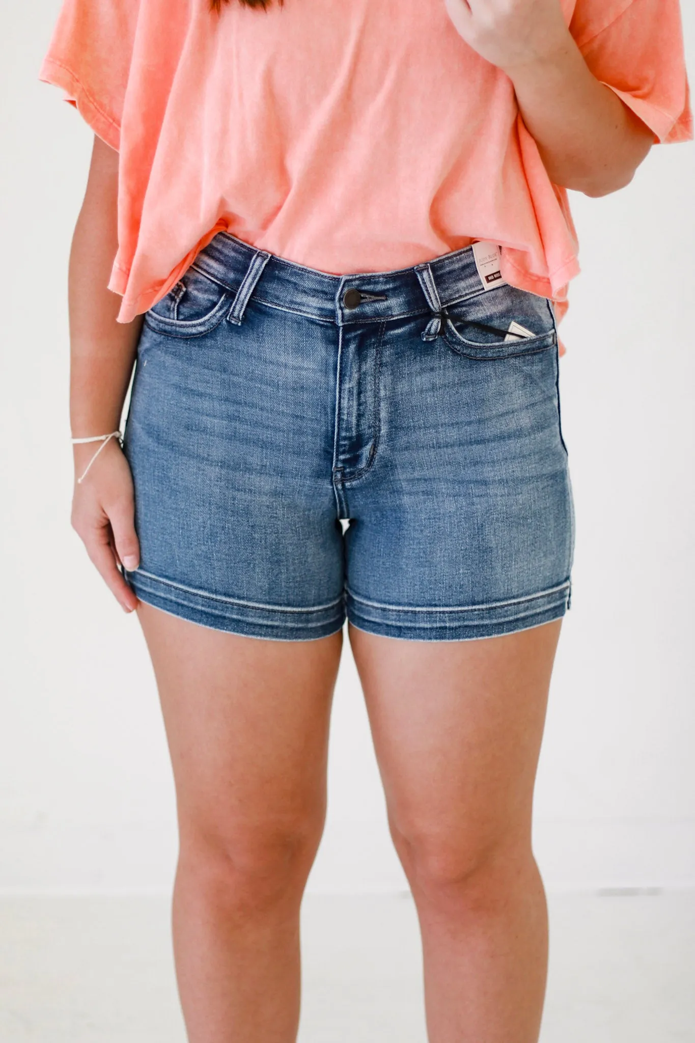 Way Back When Denim Judy Blue Shorts