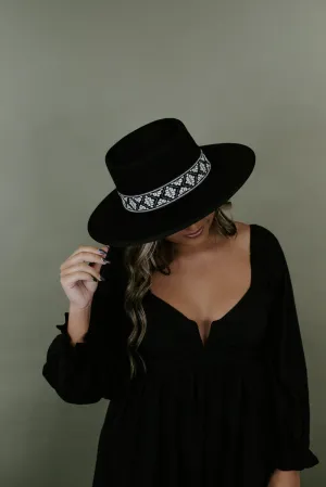Western Way Gambler Hat, Black