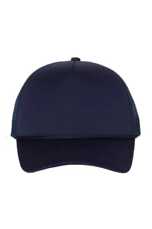 Willow Block Auntie Foam Mesh Back Trucker Cap
